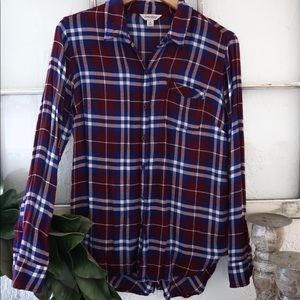 Lucky Brand Women’s Flannel Button Up